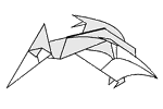 Origami Pterodactyl Instructions